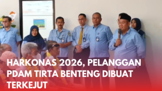 Harkonas 2026, Pelanggan PDAM Tirta Benteng Dibuat Terkejut