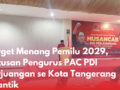 Target Menang Pemilu 2029, Ratusan Pengurus PAC PDI Perjuangan se Kota Tangerang Dilantik